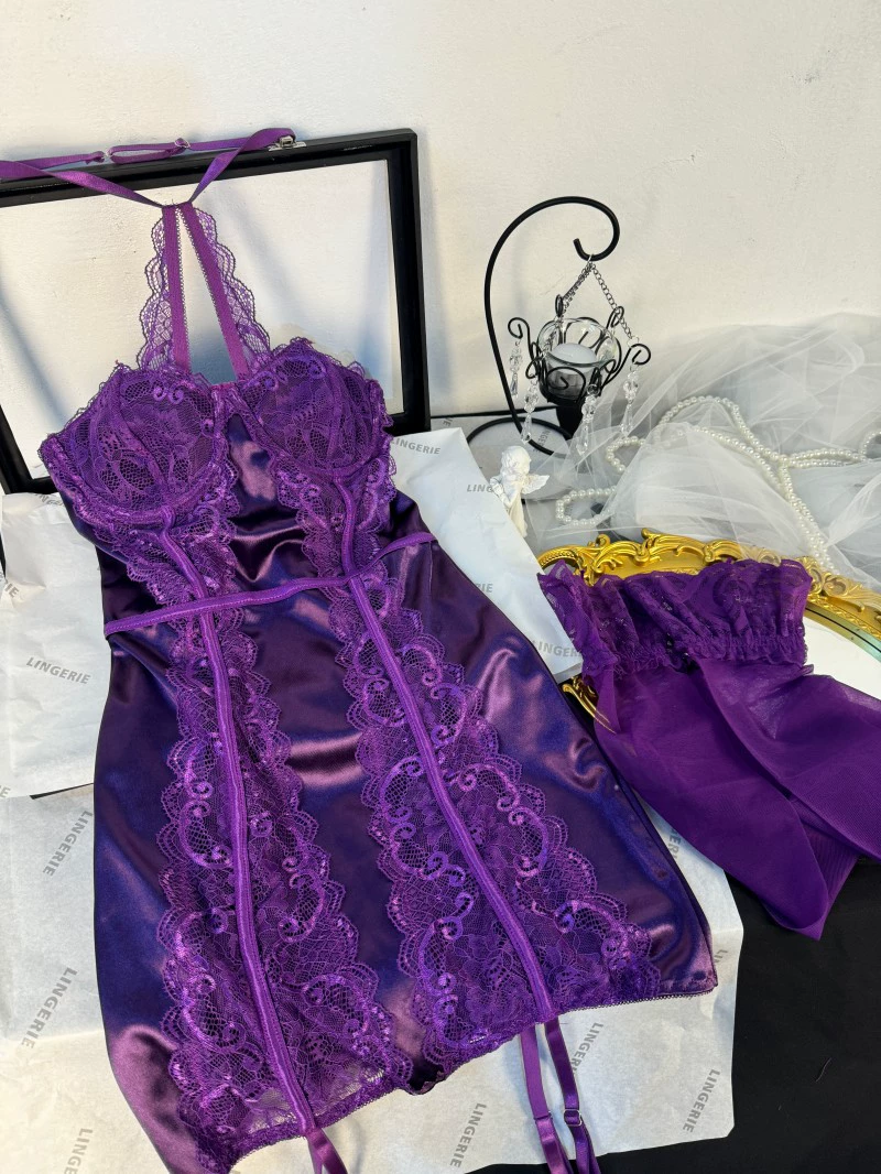 Lace supporting bodysuit, bra top, underwear