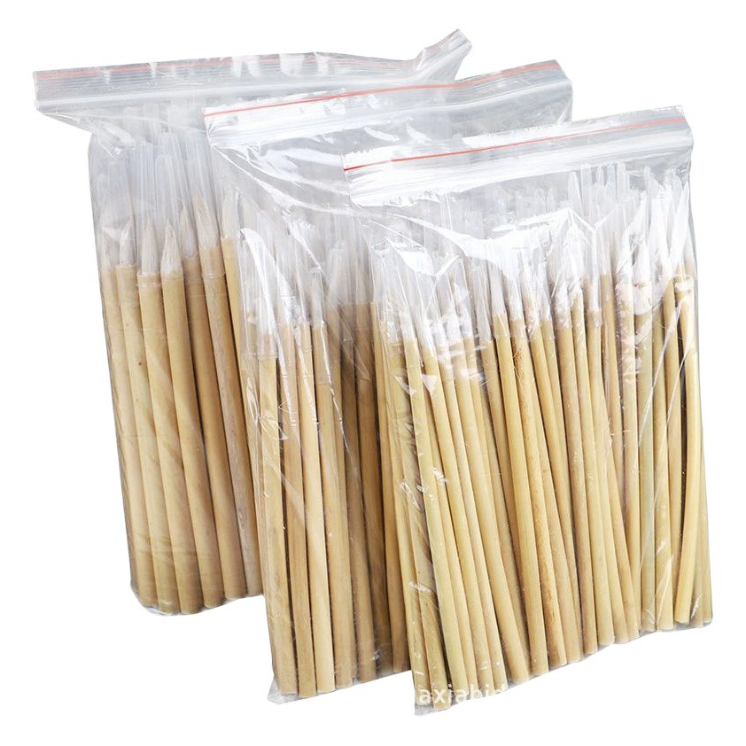 Оптовая Большой Средний Небольшой Jiajian Baiyun Промышленная Кисть Фабрика Краска Ручка Дешевые Большой Оптовая Бамбук и Пластиковый Стержень