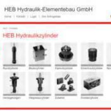 现货供应工业品 HEB系列油缸HEB短冲程液压缸