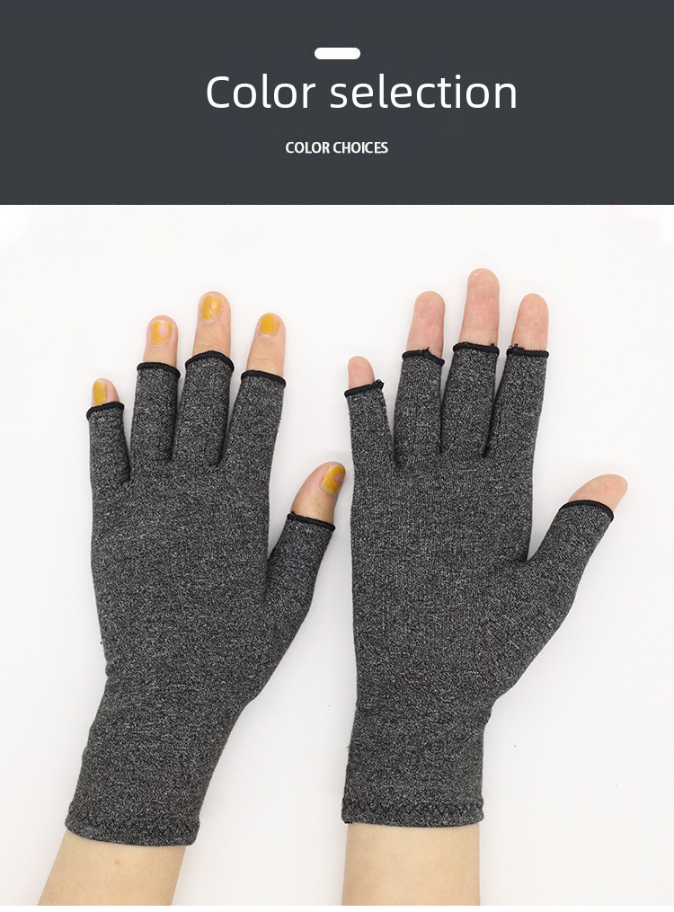  explosion pressure health training gloves men and women half finger joint care fitness sports cycling gloves_voghion.com