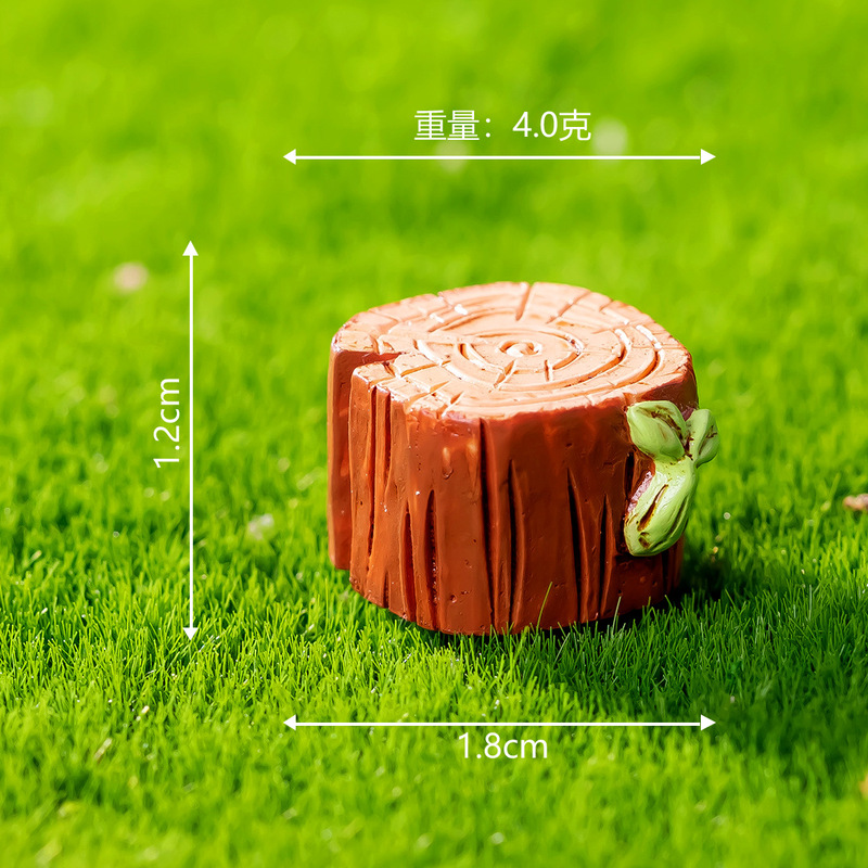 苔藓微景观创意卡通喵喵森系餐厅 装饰品配件车载桌面小摆件批发|undefined