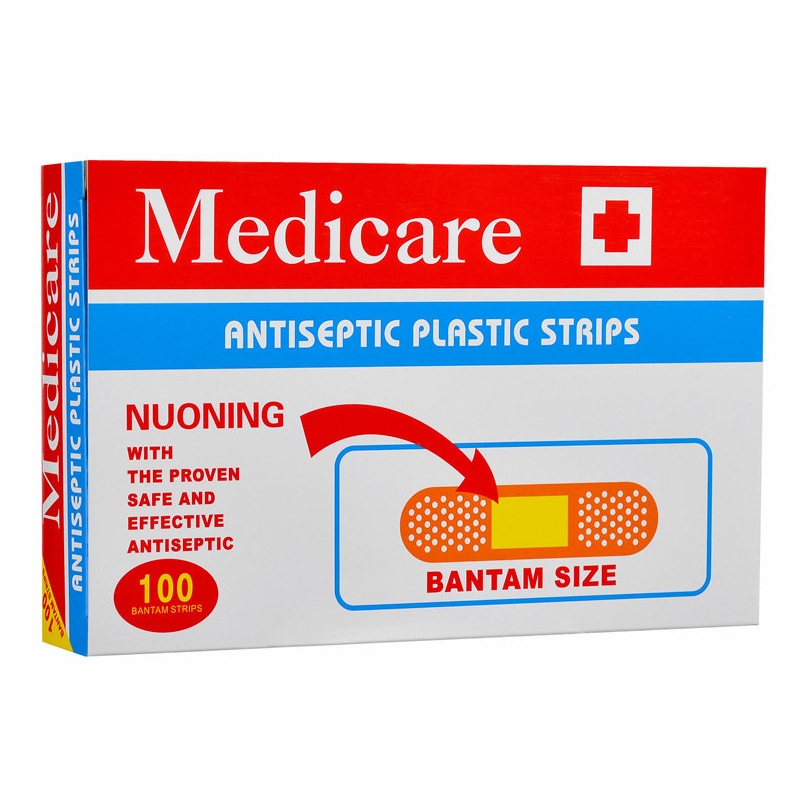 Band-Aids in English, foreign trade, red box, non-woven fabric, hemostatic, direct sales from manufacturer