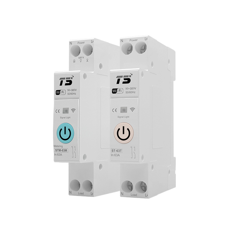 Interruptor Disyuntor Inalámbrico WiFi con Control por Voz y Medidor de Energía para Hogar Inteligente image 6