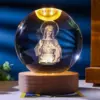 6 cm Crystal Ball-Virgin