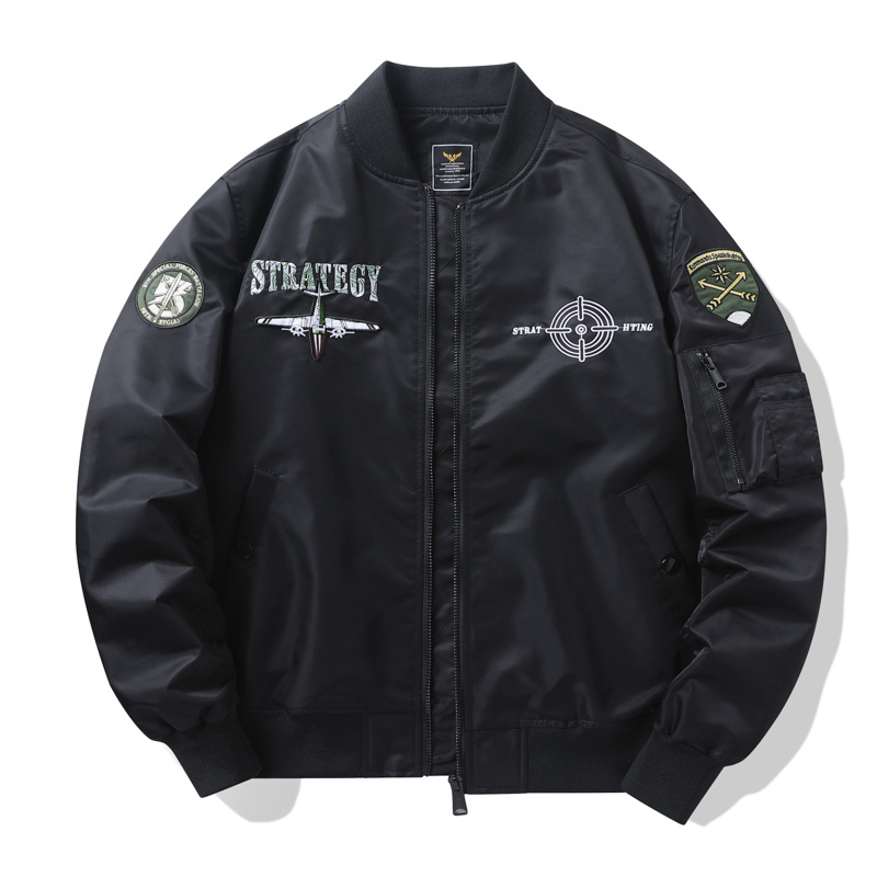 Men's Clothing pilot jacket large size men's workwear jacket trendy brand_voghion.com