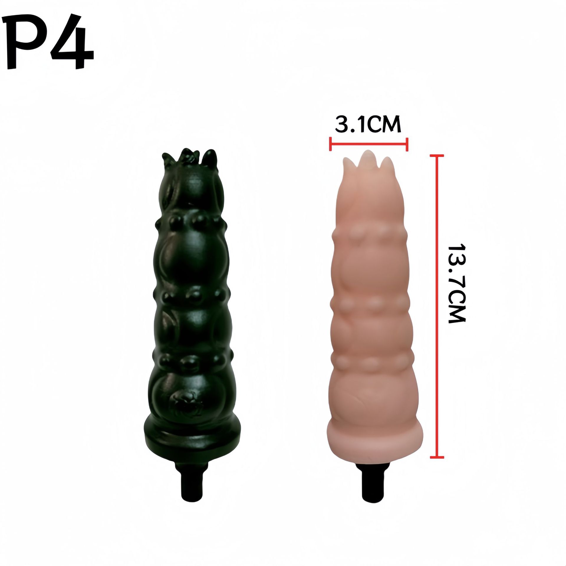 Accesorios de pistola de fascia modificado cabeza de simulación sexy productos sexuales para adultos femeninos