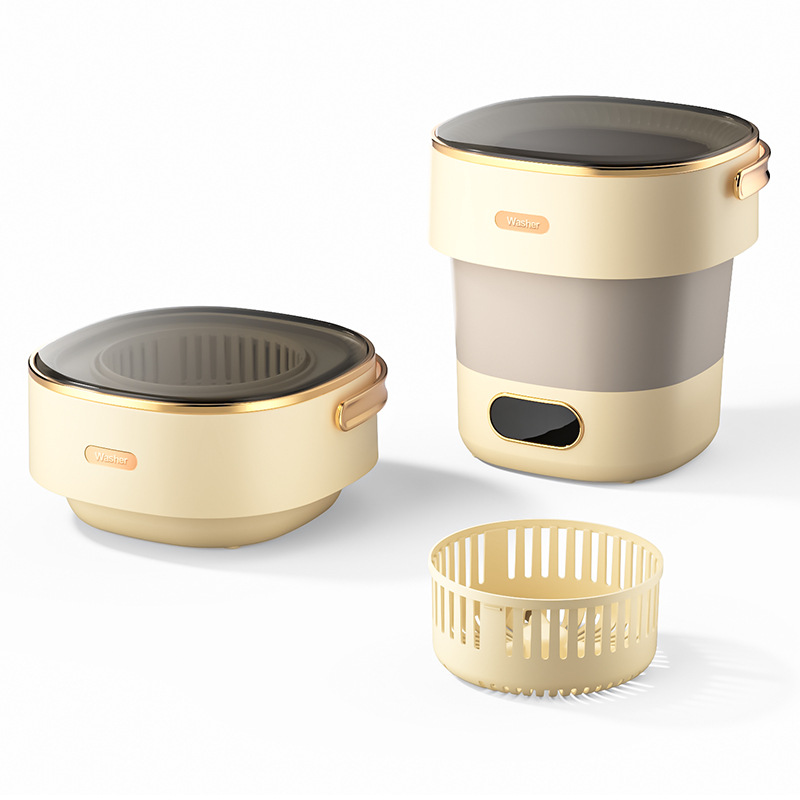 Lavadora de ropa interior 13l mini lavadora plegable automática automática para lavar calcetines de ropa interior doméstica