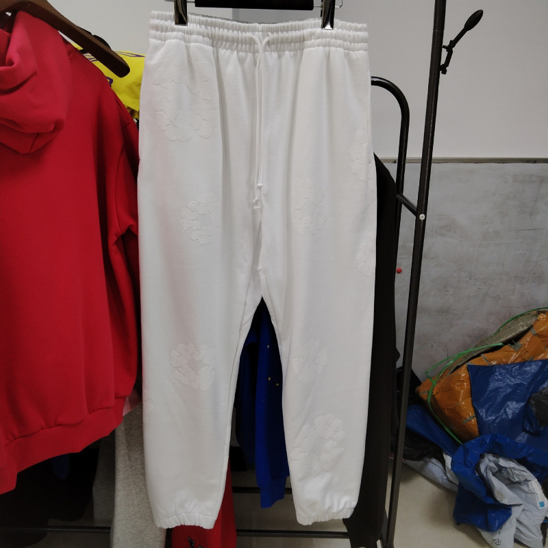 新款DENIMTEARS重磅450克木棉花发泡印花卫衣松软儿童连帽衫套装|undefined