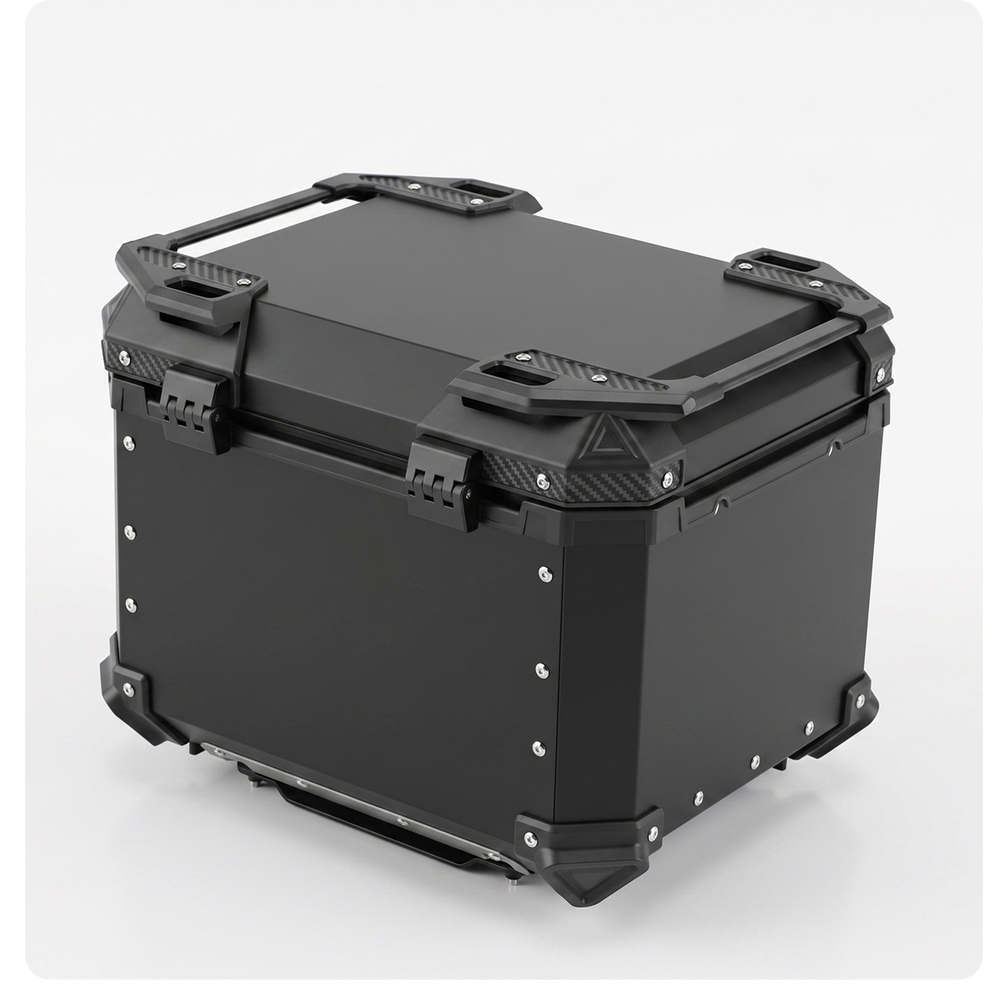 New aluminum alloy tail box, large capacity, waterproof, anti-theft, universal for electric vehicles, quick-release rear trunk
