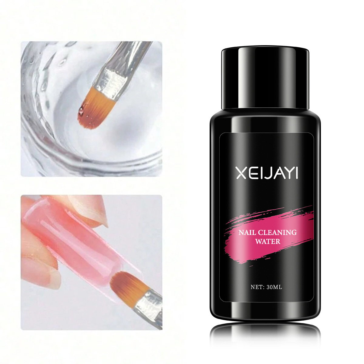 6 colores de extensión de pegamento de uñas, extensión rápida de pegamento, extensión sin soporte de papel, conjunto de herramientas de sellado de pegamento de base