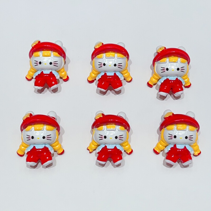 編組 KT 猫 diy 携帯電話チェーンかわいいペンダントかわいいキーホルダーぬいぐるみ漫画人形ペンダントアクセサリー|undefined