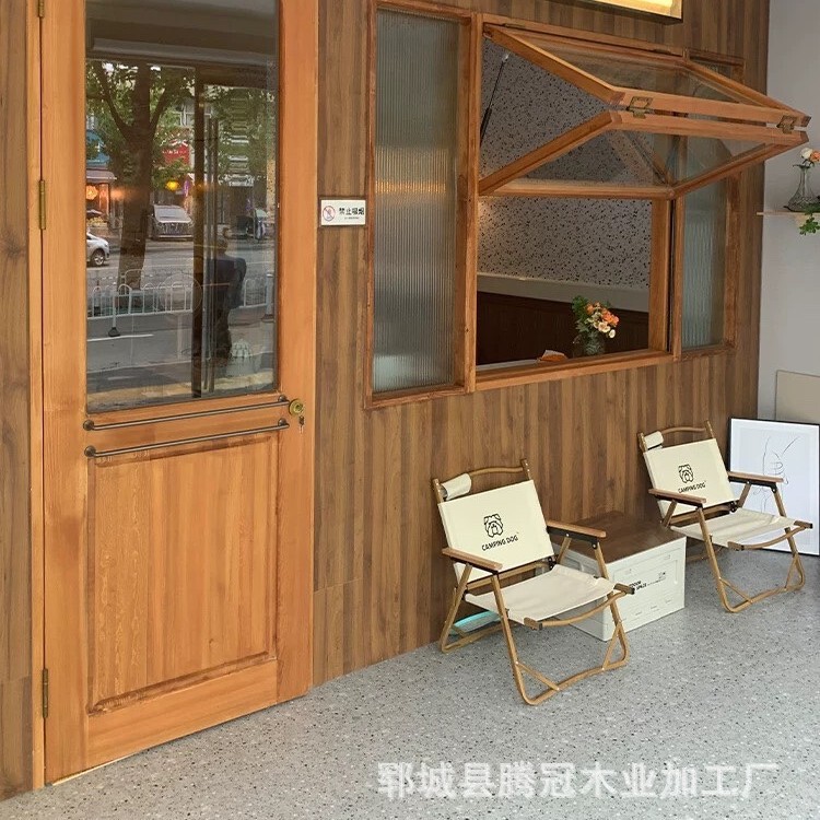 Japanese-style solid wood doors and windows, old elm logs, sliding windows, upper and lower folding windows, home stay, coffee shop, shop entrance door Japanese-style solid wood doors and windows, old elm logs, sliding windows, upper and lower folding windows, home stay, coffee shop, shop entrance door