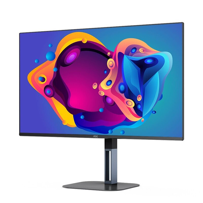 AOC U27V5C 27-дюймовый 4K дисплей, IPS, широкий цветовой охват, 65 Вт Type-C, встроенный динамик, металл