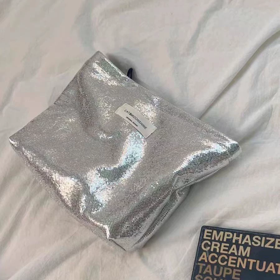 Вспышка клатчка оригинальная новая косметическая сумка большой емкости