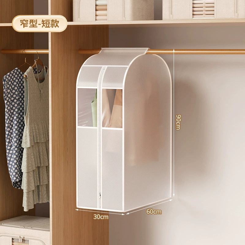 Dust cover, bib, hanger, dustproof three dimensional suit for home use