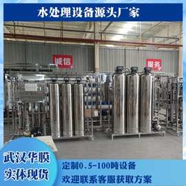 武汉0.5吨1吨2吨3吨反渗透纯净水设备RO反软化去离子反渗透净水机