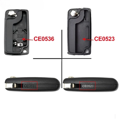 Blank Ce0523/Ce0536 Remote Control Car Keys