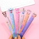 Three Fun Cute Cartoon Small Animal Ruler 15cm Wave Line Shaped Ruler Primary School Children's Gift Prizes