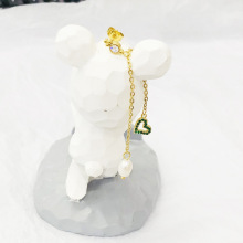 厂家批发 铸造配件 镂空桃心手链项链DIY不锈钢配饰配件现货