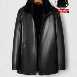 男式真皮皮衣;女式皮衣;皮草