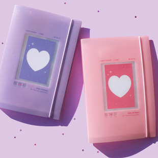 South Korea Stationery Be On D Strap Business Card Book Star Small Card Book Storage Bag Small 3-inch Mini Bolote Album