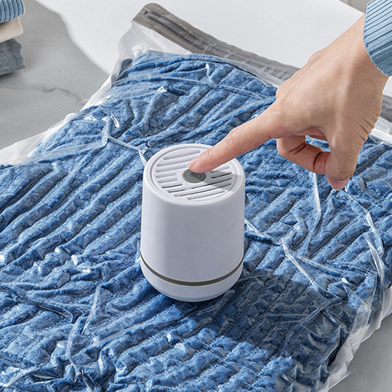 Original bomba de aire eléctrica bolsa de compresión vacío bomba electromecánica universal pequeño hogar compresor ropa edredón de almacenamiento