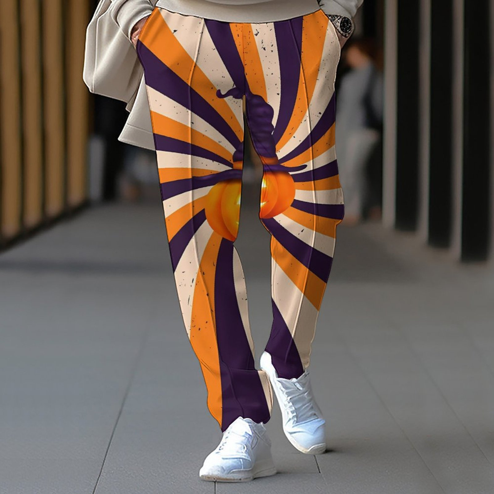 Men's Casual Pants Christmas Winter Sport Trousers For Men_voghion.com