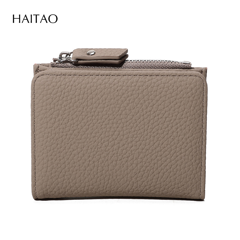 Nuevo estilo simple transfronterizo simple corto estilo japonés billetera de damas de gran capacidad bolsa de cambio