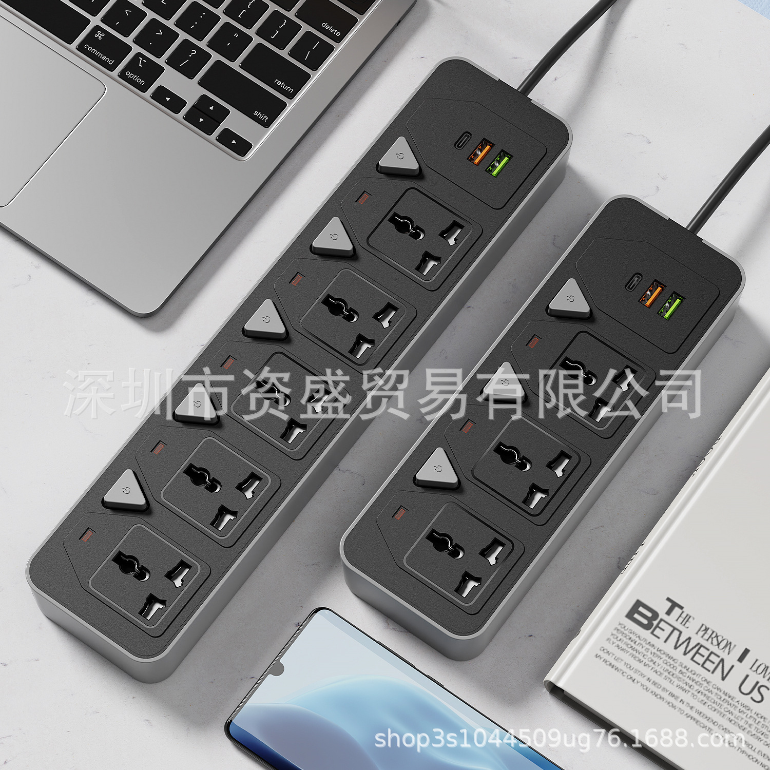 出口中东沙特埃及电源插座USB多开关插排外贸接线板英式插头跨境