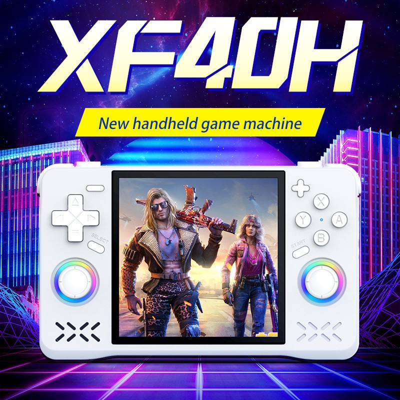 New Open Source Xf40H Handheld Game Console 4.0 High-Definition Large Screen Built-In Wifi for Fighting and Carrying Retro Psp Handheld Console