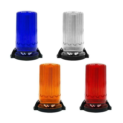 Other lights: complete specifications and colors, LED strobe - oval-shaped-warning-light-with-rotating-and-flashing-functions-red-shell