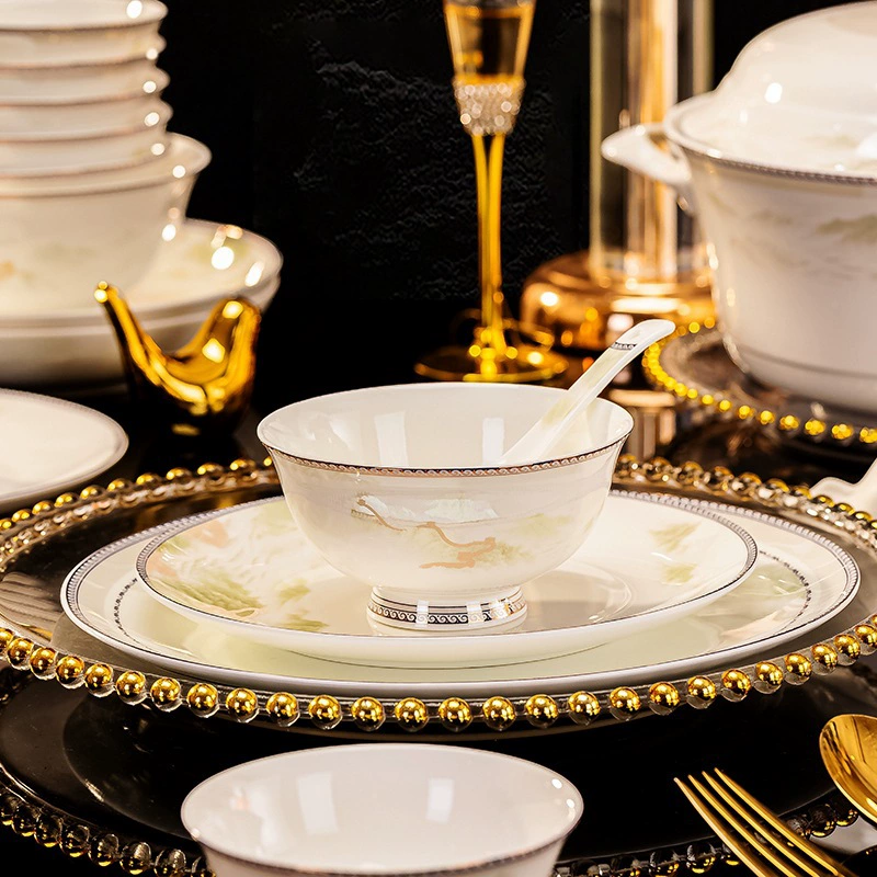 Tableware, ceramic set, 2023, internet celebrity, Birthday gift