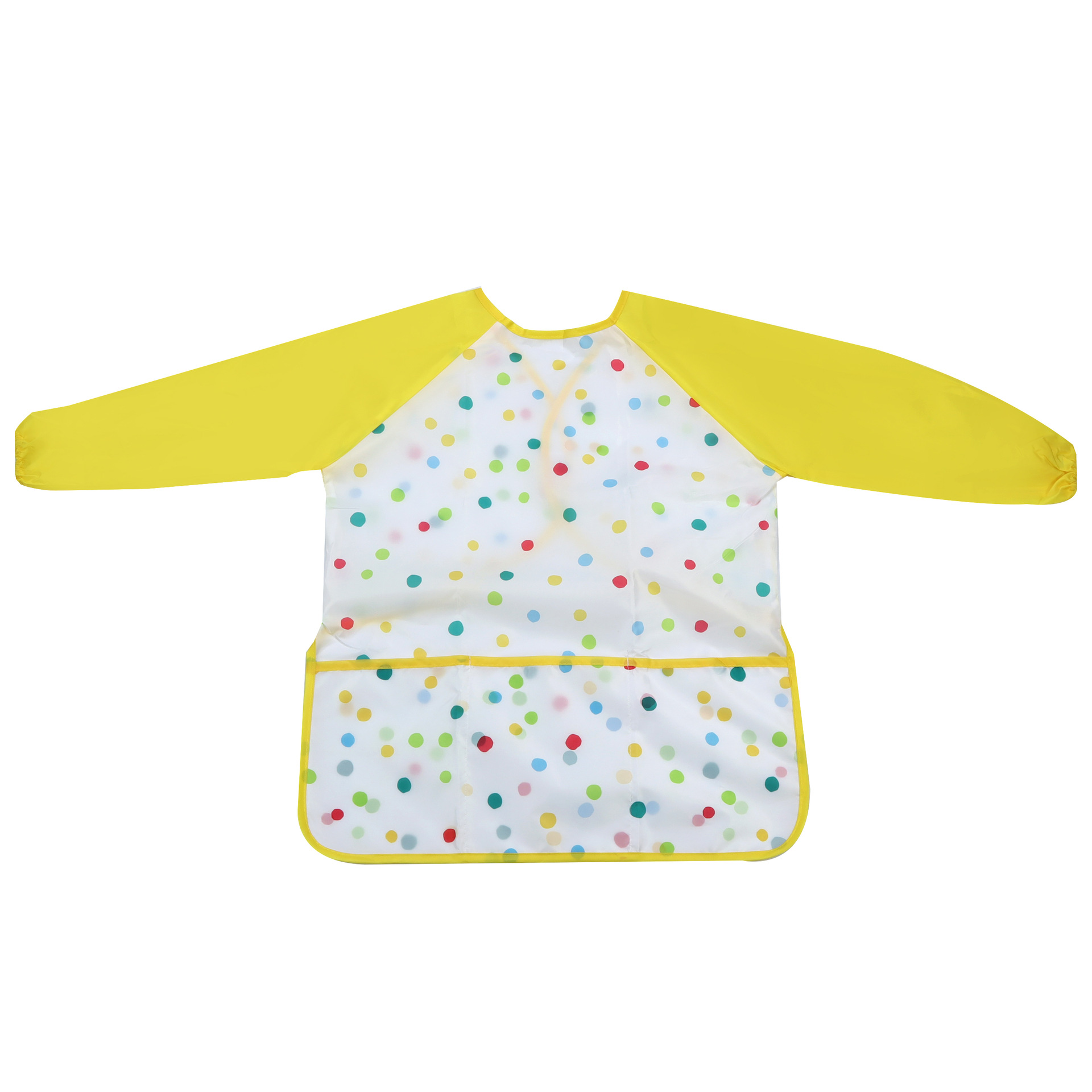 Niños impermeable ropa de comer ropa infantil pintura ropa de manga larga anti-vestir anti-sucio babero anti-fouling overall al por mayor