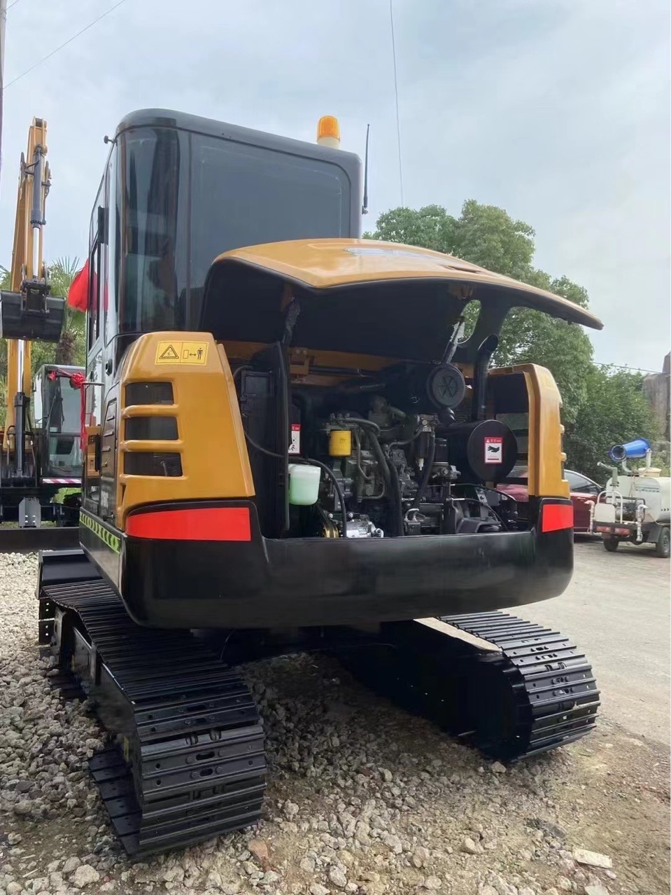 Exportación de comercio exterior de Guangdong Guangzhou Sany60 y 75 excavadoras nacionales de primera línea marca