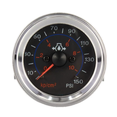 and tractors, Oil pressure gauge