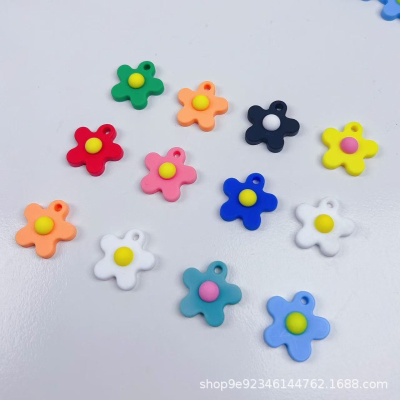 春田花花软胶贴片钥匙扣吊坠耳环发夹发饰头饰项链装饰配件包挂件