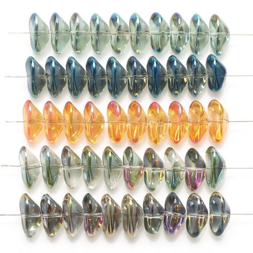 20pcs Colorful glass beads of diy accessories 17 mm hole in the stone bracelet earrings necklace Handmade DIY Jewelry accessoriesgarment accessories