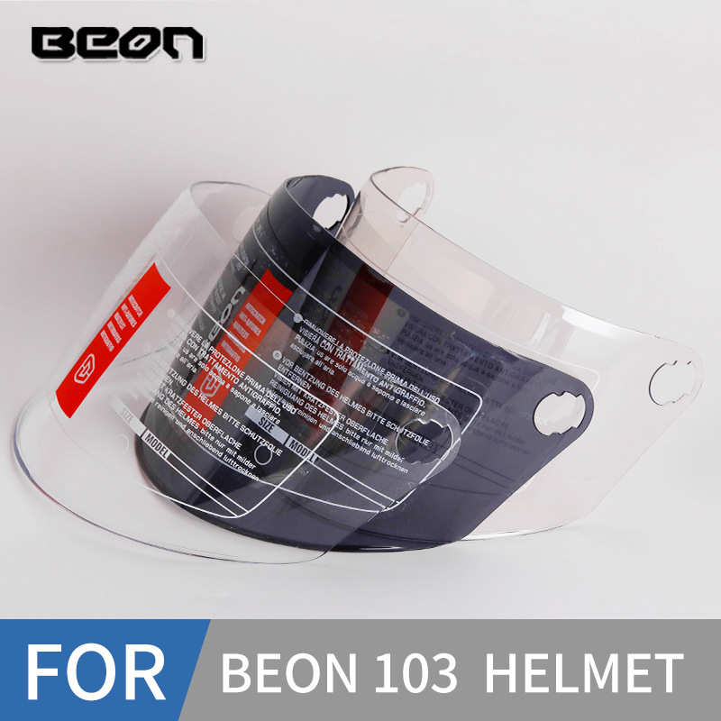 BEON casco B- 102 B- 103 casco lente de parabrisas de lente alargada, otros cascos no están disponibles