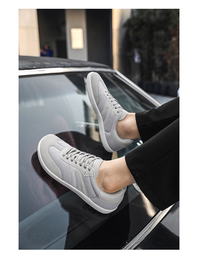 Brede barefoot herenschoenen outdoor sport mesh lichtgewicht_voghion.com