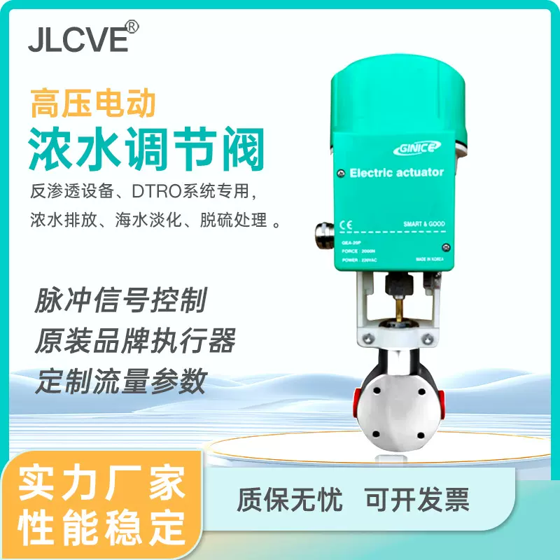 DTRO调节阀废水双钼钢废气处理针型阀门硬密封电动高压阀可调节