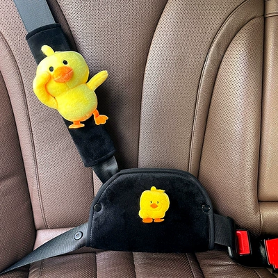 Fleece Protector, Child Safety Seat belt shoulder pad - velvet-shield-beckoning-duck-velvet-style-universal