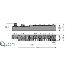 Turck 图尔克SDPB-40A-1007 现场总线设备