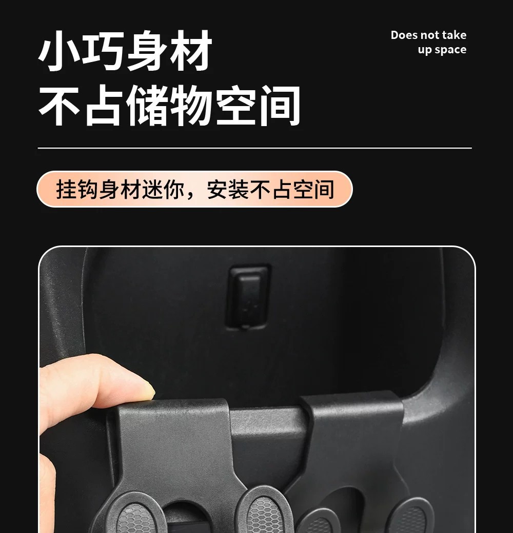 Electric Vehicle/Motorcycle Front-Mounted Storage Hook for Delivery and Grocery Shopping, New Universal Multi-Functional No-Drill Hook, Thickened and Super Heavy-Duty