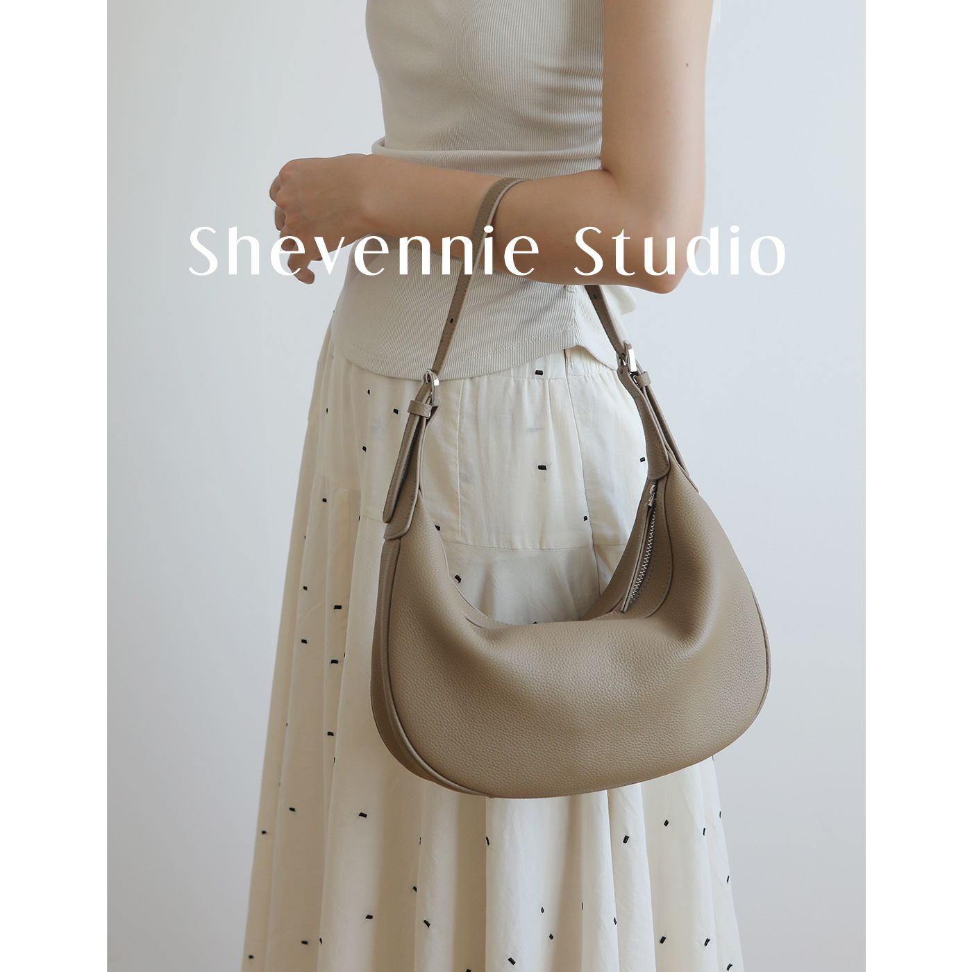 Women's Crescent Bag 2025 New Arrival Niche Underarm Bag Trendy Hobo Crossbody Commuter Dumpling Bag - Thumbnail 5
