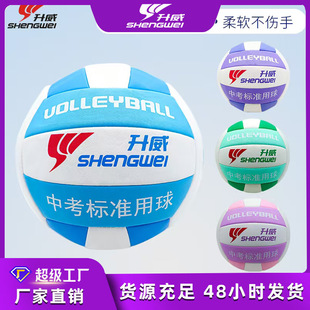 Shengwei Students Entrance Examination Volleyball Training Competition Indoor and Outdoor Volleyball No.5 PU Beach Volleyball Factory Wholesale