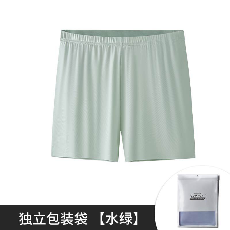 60 pijamas modales de doble cara para mujer de primavera y verano, pantalones cortos elásticos delgados, pantalones caseros de punto, pantalones casuales de color sólido