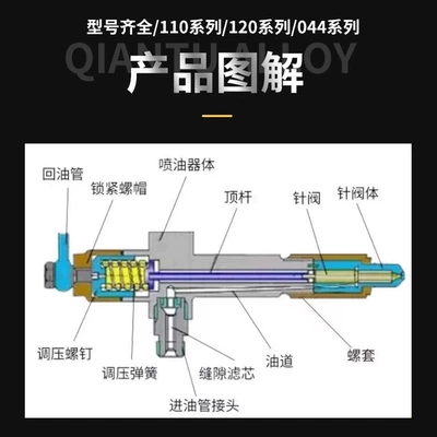 Peitao – Oil pump, nozzle Nozzle for Weichai