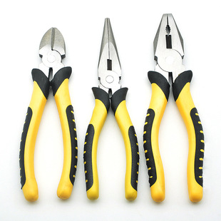 Wholesale price industrial grade wire pliers multifunctional vise high carbon steel pointed nose pliers 6 inch 8 inch diagonal pliers pliers