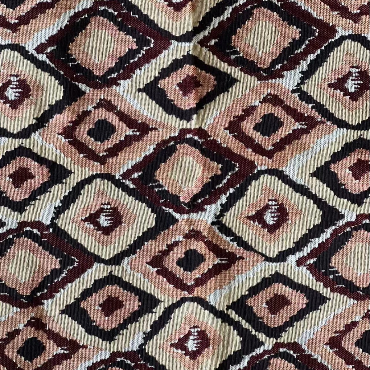 高密提花色织面料服装做衣服包包桌布沙发布料箱包抱枕DIY油画风