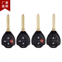 Подходит для 2/3/4 ключа Toyota Camry Corolla Highlander прямой чехол для автомобильного ключа с дистанционным управлением